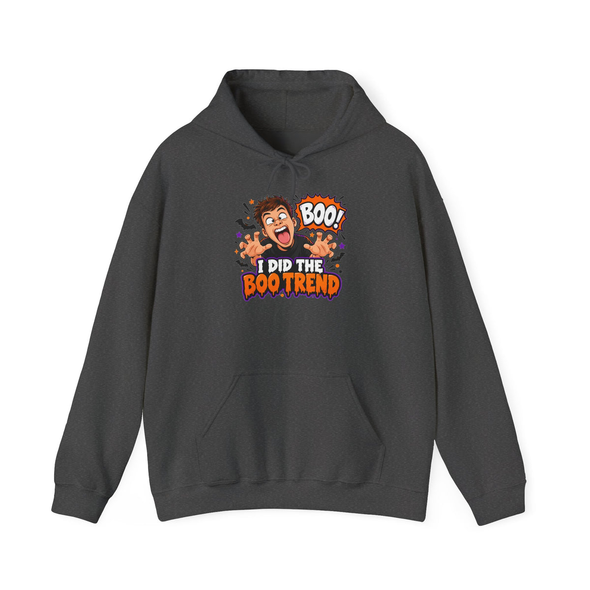 I Did The Boo Trend Hoodie – Funny Halloween Prank Sweatshirt for Boyfriend