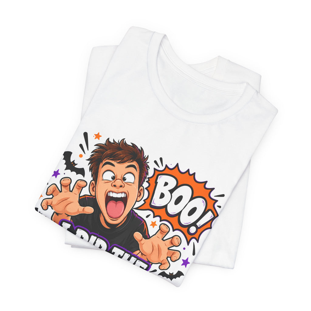 I Did The Boo Trend Shirt – Funny Halloween Prank Tee for Boyfriend