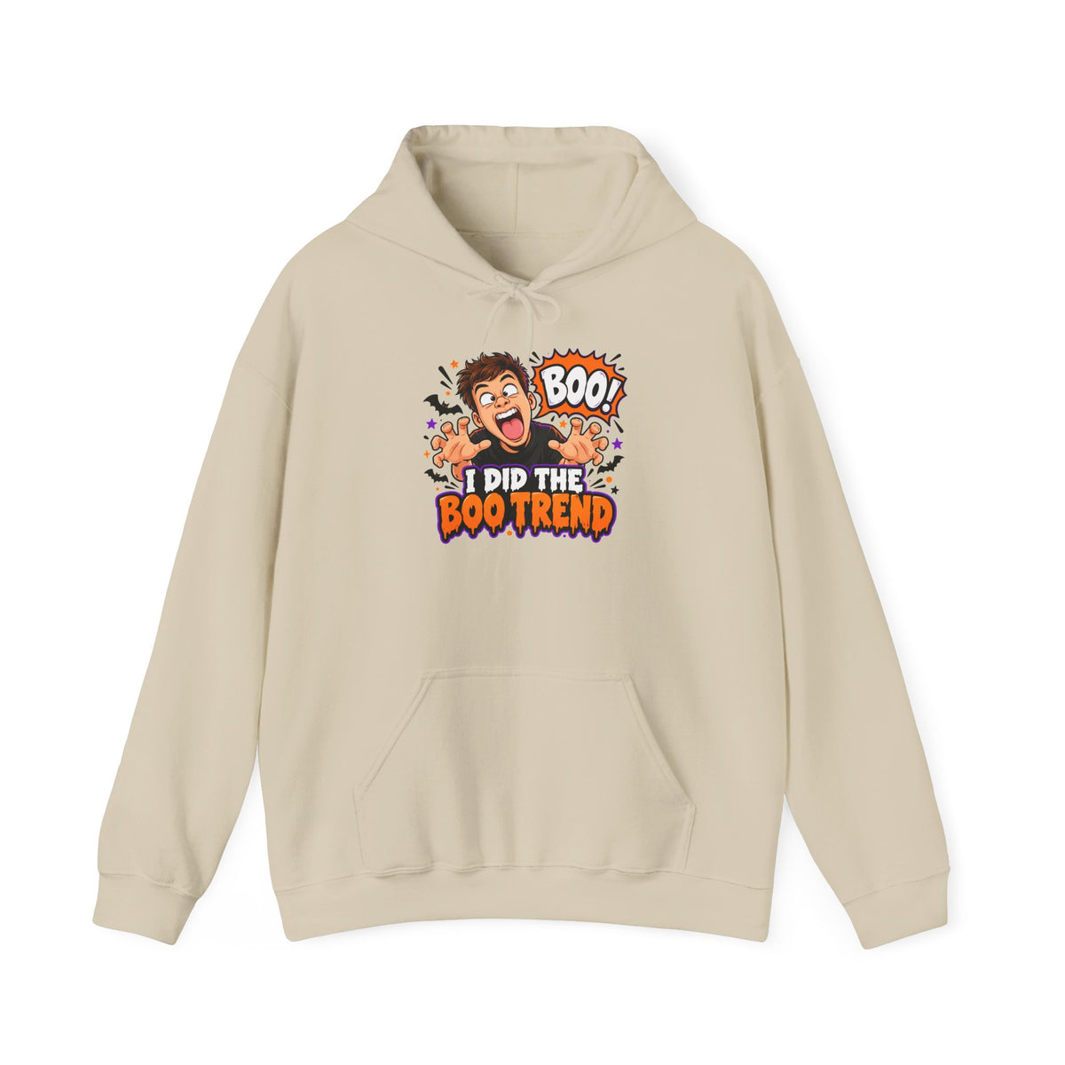 I Did The Boo Trend Hoodie – Funny Halloween Prank Sweatshirt for Boyfriend
