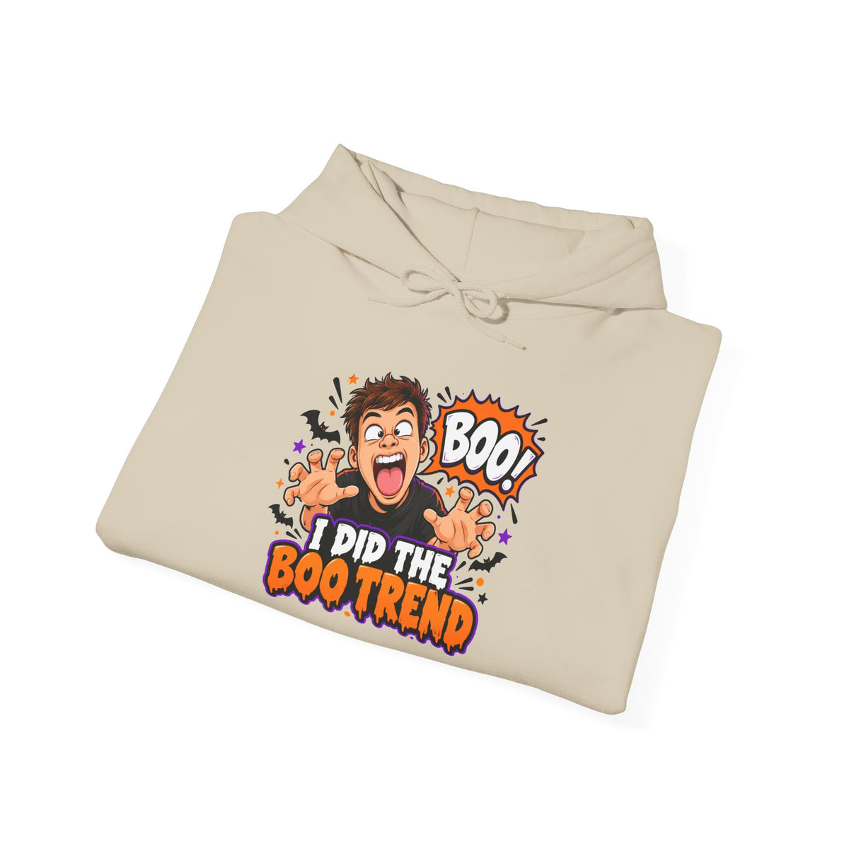 I Did The Boo Trend Hoodie – Funny Halloween Prank Sweatshirt for Boyfriend
