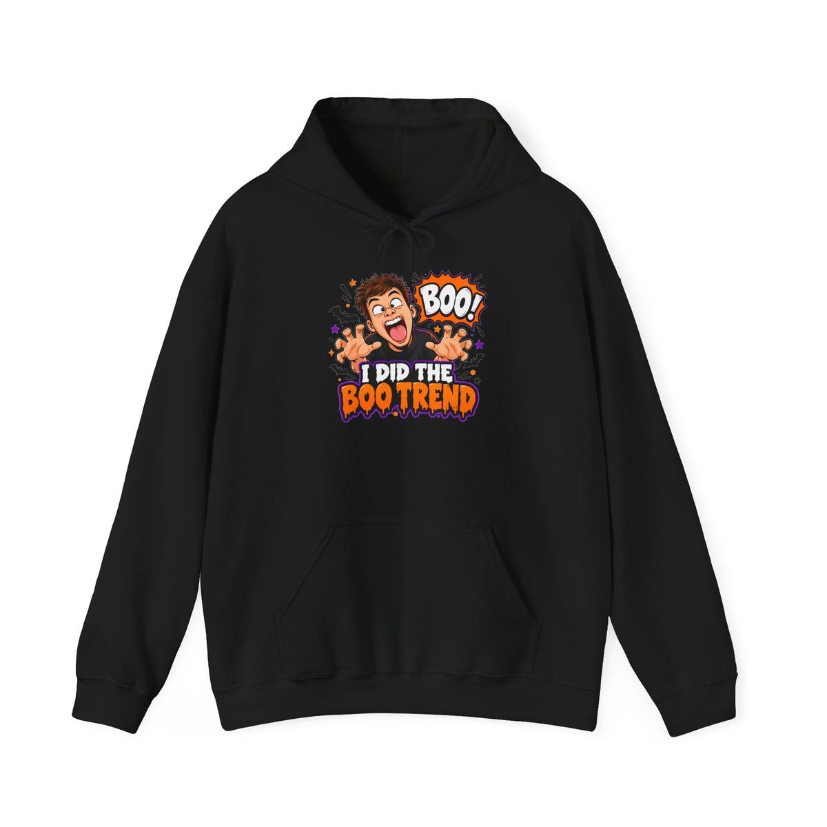 I Did The Boo Trend Hoodie – Funny Halloween Prank Sweatshirt for Boyfriend