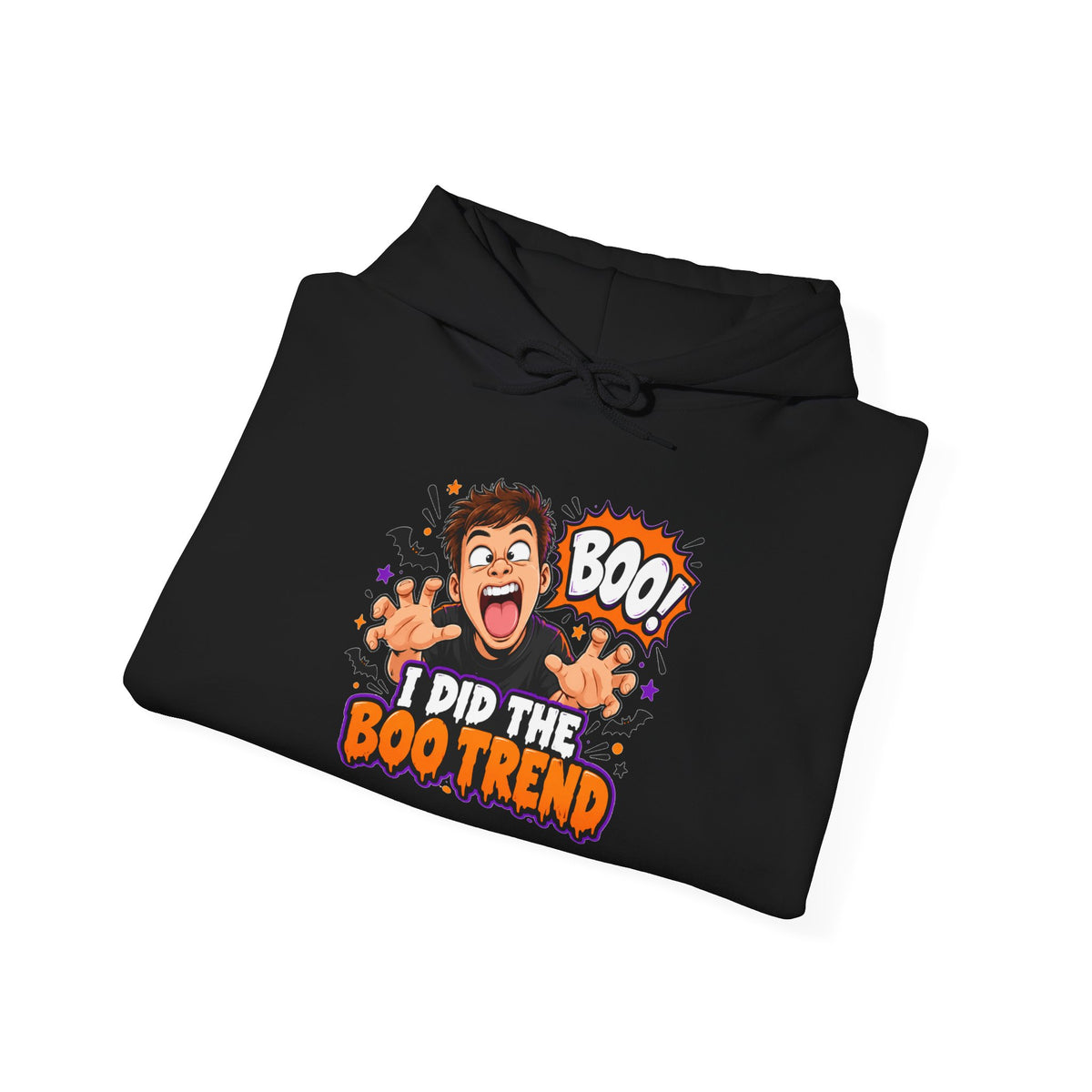 I Did The Boo Trend Hoodie – Funny Halloween Prank Sweatshirt for Boyfriend