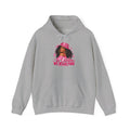 In October We Wear Pink Hoodie – Glam Pink Ribbon Breast Cancer Awareness Sweatshirt
