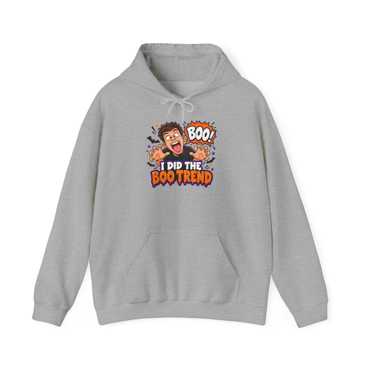 I Did The Boo Trend Hoodie – Funny Halloween Prank Sweatshirt for Boyfriend