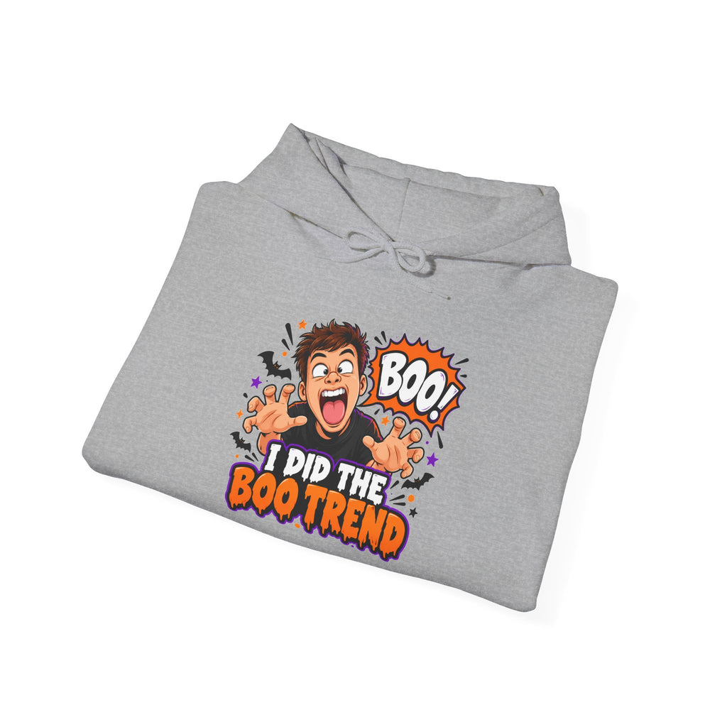 I Did The Boo Trend Hoodie – Funny Halloween Prank Sweatshirt for Boyfriend