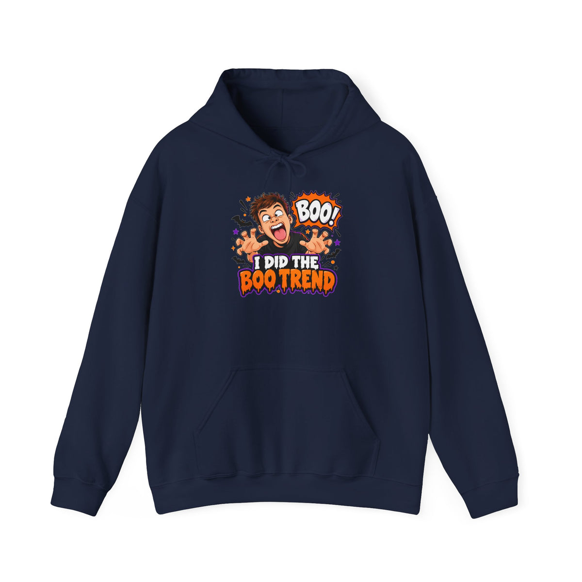 I Did The Boo Trend Hoodie – Funny Halloween Prank Sweatshirt for Boyfriend