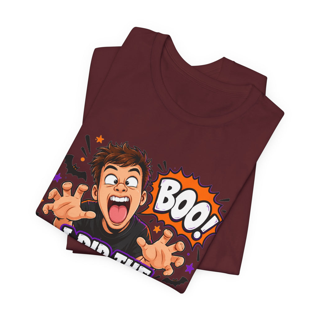 I Did The Boo Trend Shirt – Funny Halloween Prank Tee for Boyfriend