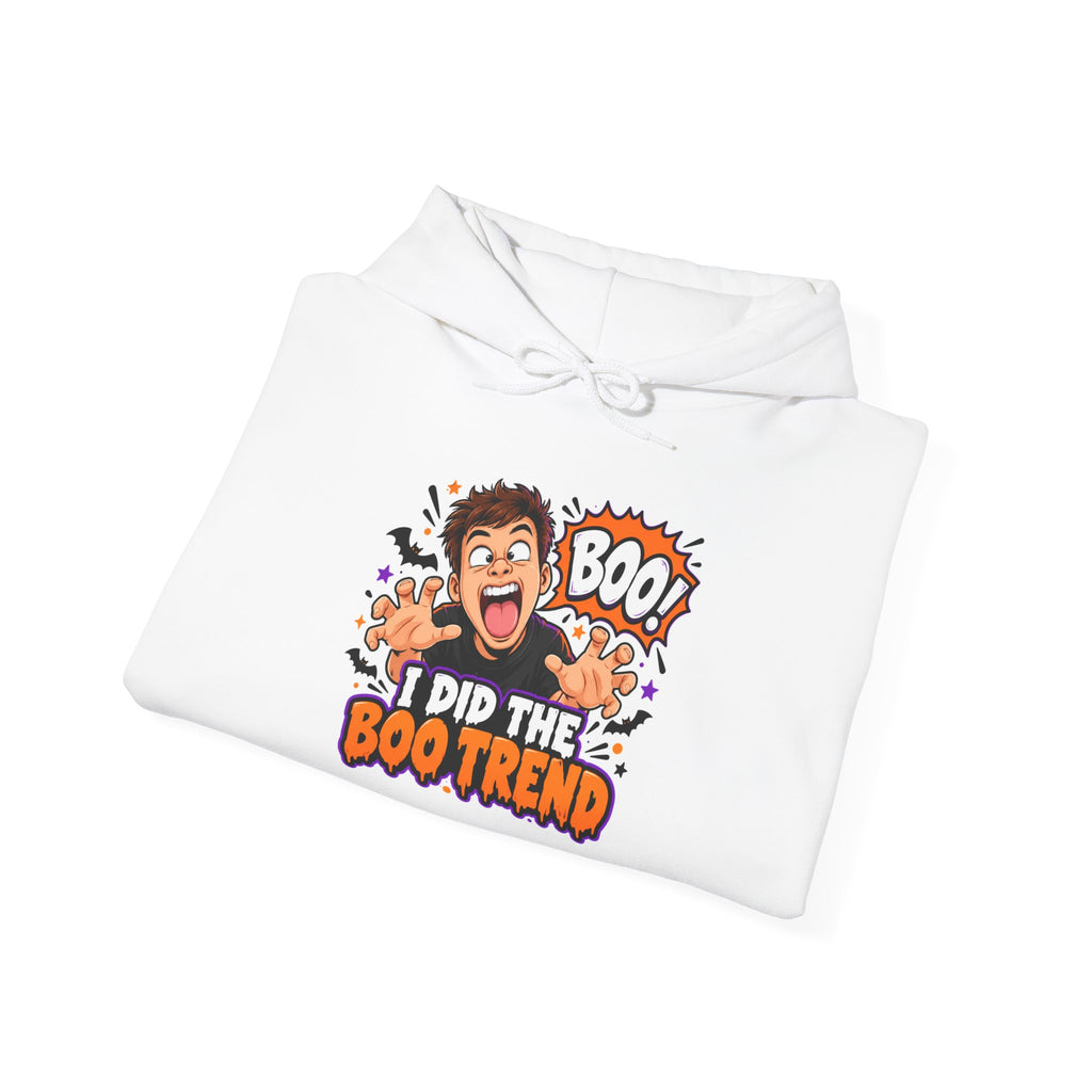 I Did The Boo Trend Hoodie – Funny Halloween Prank Sweatshirt for Boyfriend