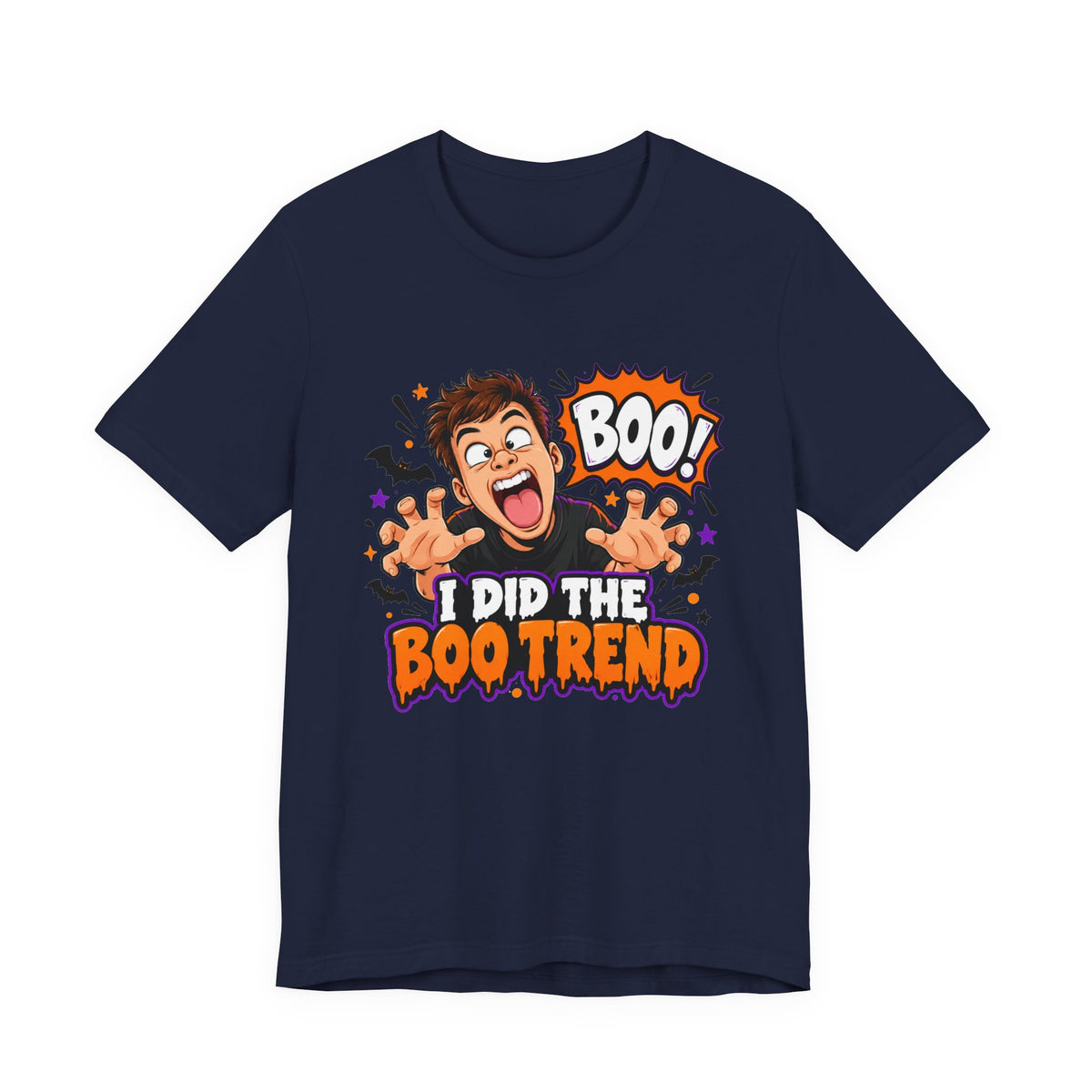 I Did The Boo Trend Shirt – Funny Halloween Prank Tee for Boyfriend