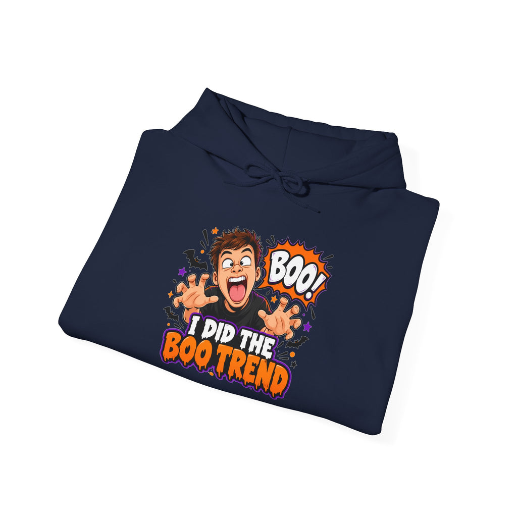 I Did The Boo Trend Hoodie – Funny Halloween Prank Sweatshirt for Boyfriend