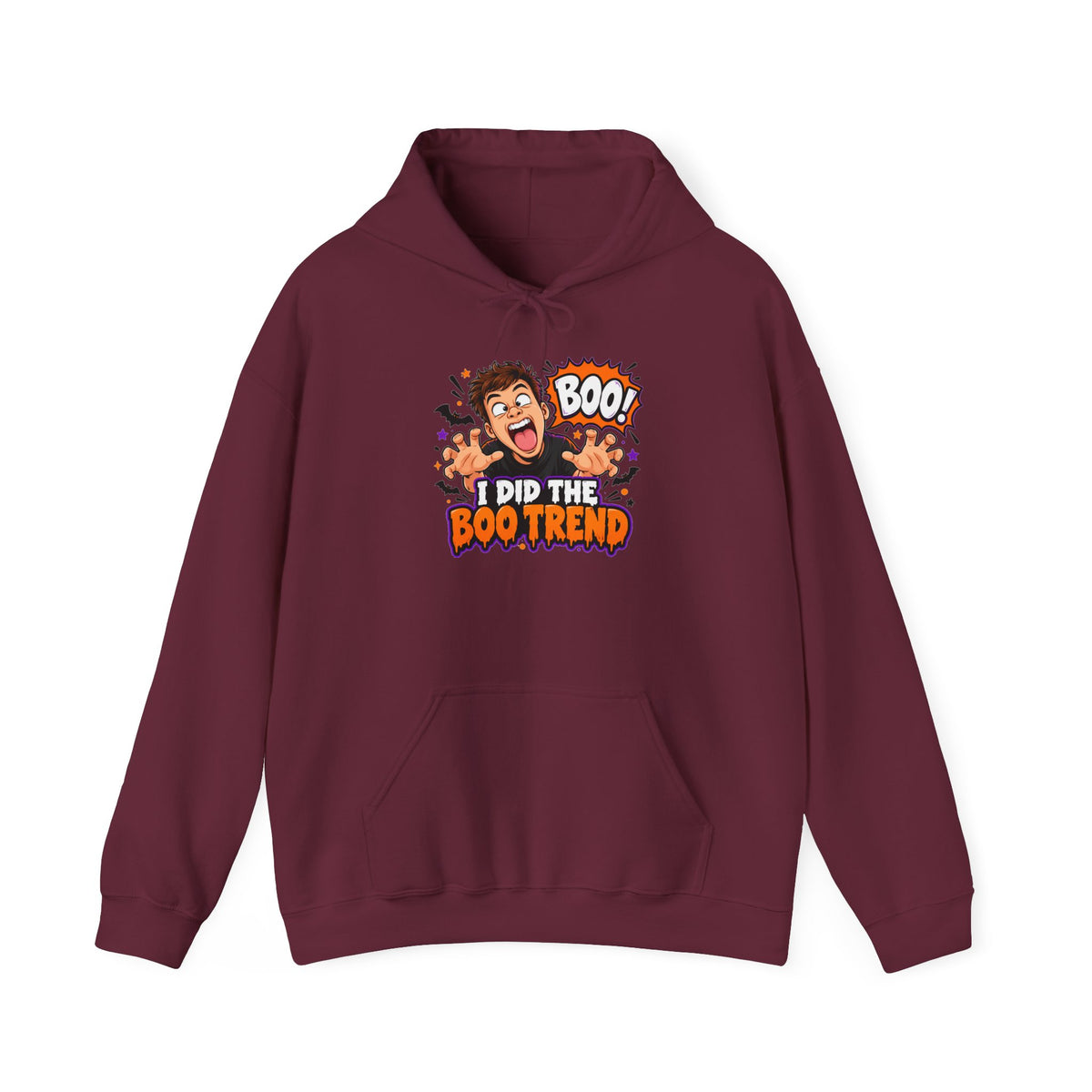 I Did The Boo Trend Hoodie – Funny Halloween Prank Sweatshirt for Boyfriend