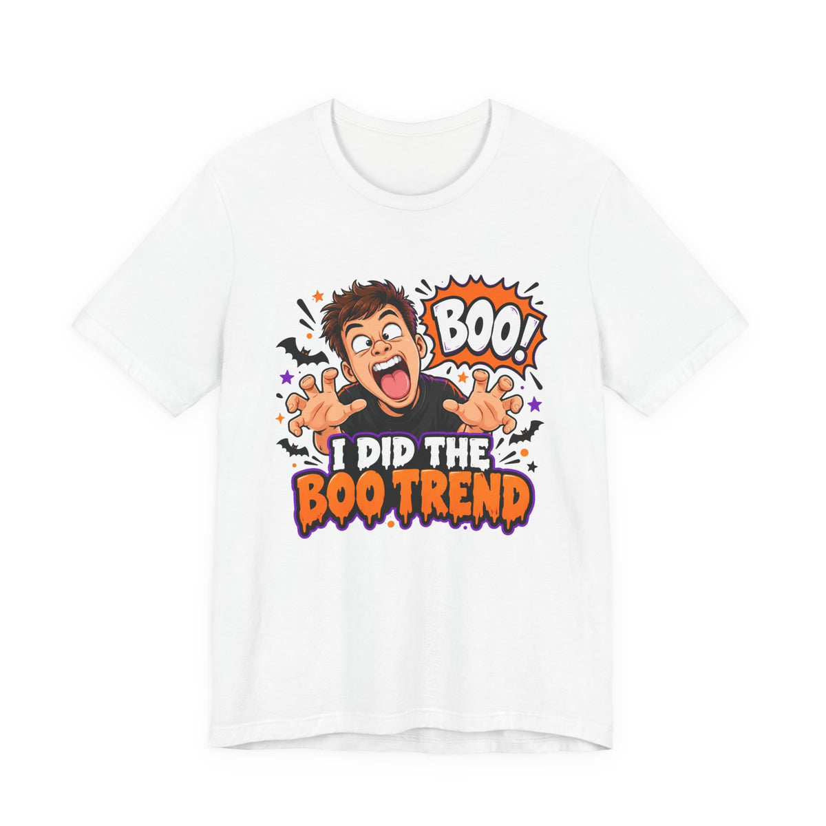 I Did The Boo Trend Shirt – Funny Halloween Prank Tee for Boyfriend