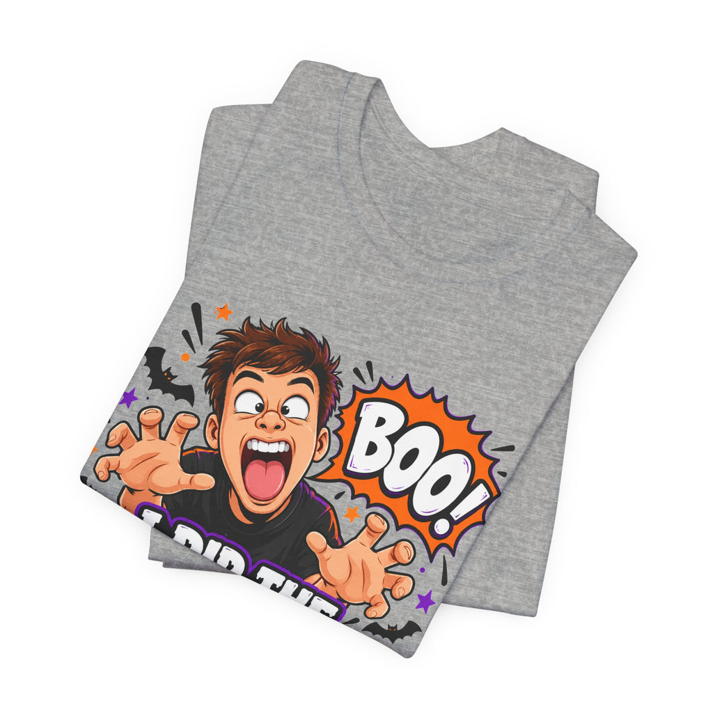I Did The Boo Trend Shirt – Funny Halloween Prank Tee for Boyfriend