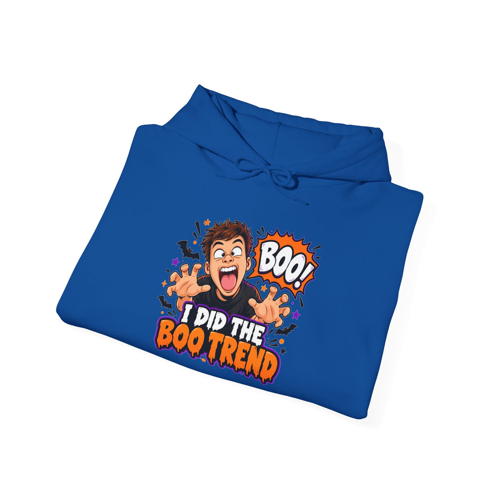 I Did The Boo Trend Hoodie – Funny Halloween Prank Sweatshirt for Boyfriend