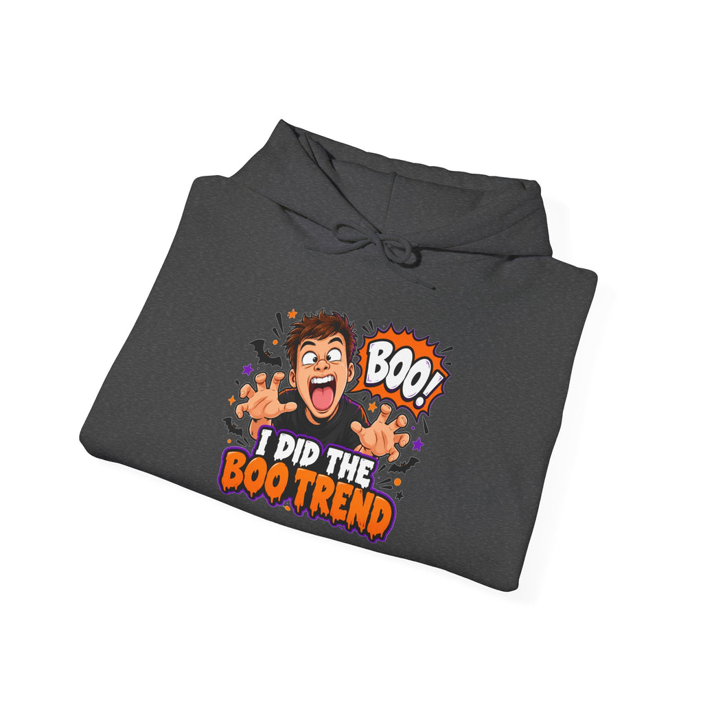 I Did The Boo Trend Hoodie – Funny Halloween Prank Sweatshirt for Boyfriend