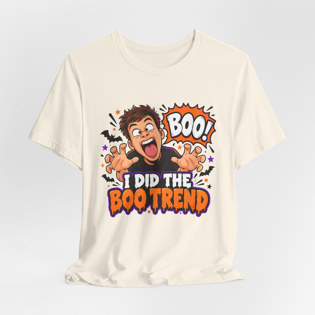 I Did The Boo Trend Shirt – Funny Halloween Prank Tee for Boyfriend
