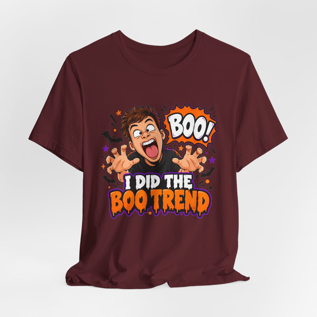 I Did The Boo Trend Shirt – Funny Halloween Prank Tee for Boyfriend