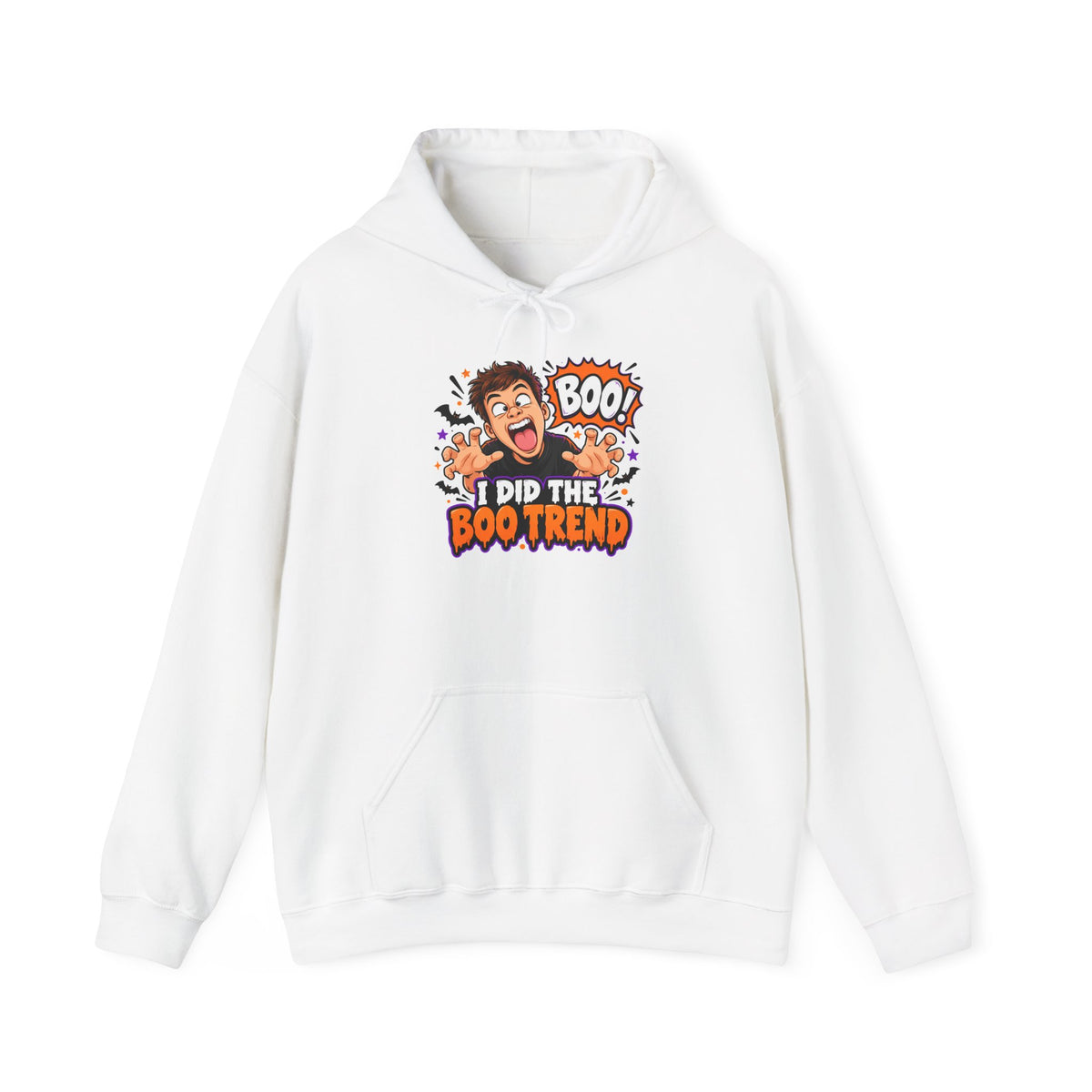 I Did The Boo Trend Hoodie – Funny Halloween Prank Sweatshirt for Boyfriend