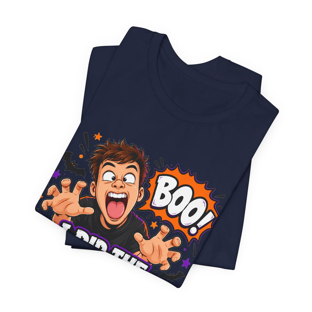 I Did The Boo Trend Shirt – Funny Halloween Prank Tee for Boyfriend