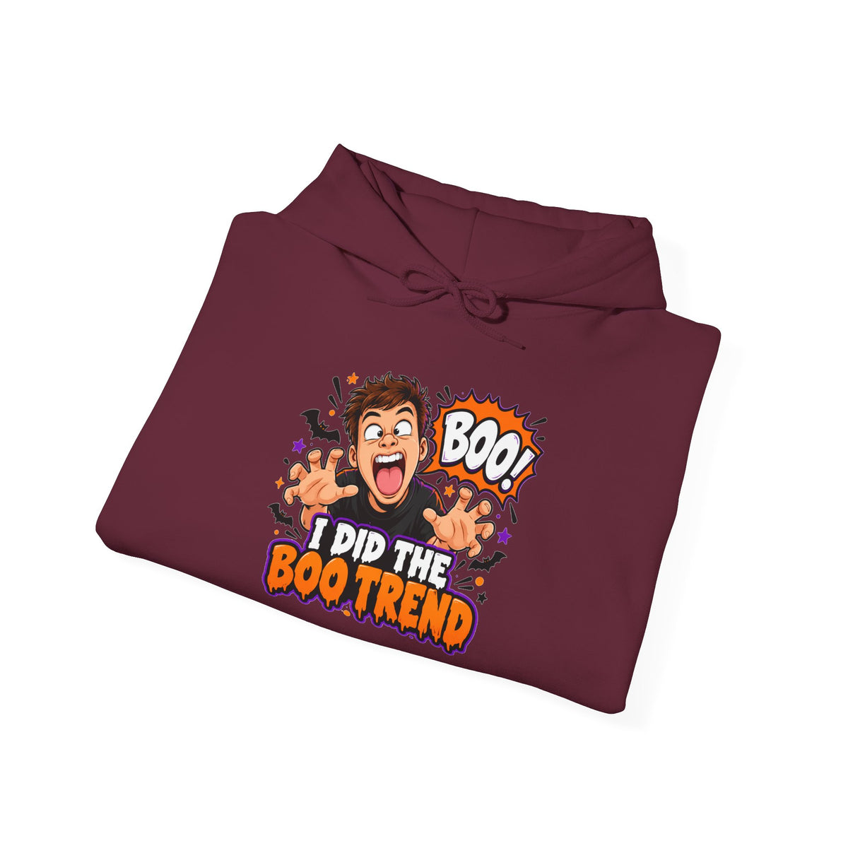 I Did The Boo Trend Hoodie – Funny Halloween Prank Sweatshirt for Boyfriend